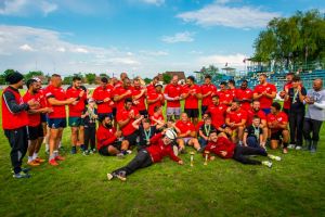 Campionii de la Timisoara Saracens i-au premiat pe copiii care au castigat medalii la Special Olympics
