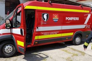 Motociclete pentru SMURD si autospeciala de stingere a incendiilor unica in tara, la Timisoara