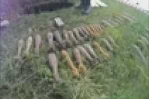 Peste 1.600 de munitii din Războaiele Mondiale rămase neexplodate, asanate de pompierii clujeni FOTO