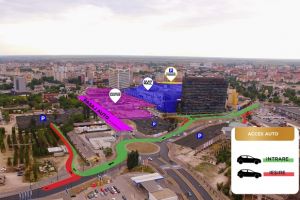 In cadrul Openville incep lucrarile la o noua parcare si la un pasaj subteran care va fluidiza traficul