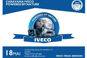 Caravana IVECO STRONG BY NATURE vine în judeţul Alba