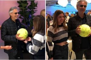 Simona Halep s-a intalnit la Roma cu celebrul muzician italian Andrea Bocelli 
