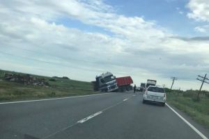 A ieşit de pe şosea şi a ajuns DIRECT ÎN ȘANȚ