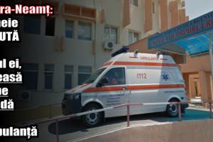 Piatra-Neamţ: Femeie bătută de soţul ei, culeasă de pe stradă de ambulanţă