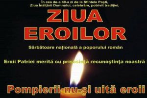 Glorie eternă eroilor căzuţi la datorie!