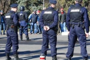 Manifestări protejate de jandarmi
