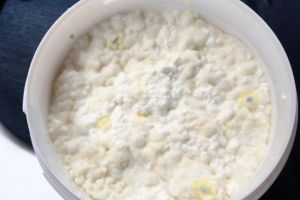 FOTO. Atenţie mare! Brânză stricată, descoperită într-un supermarket din Satu Mare