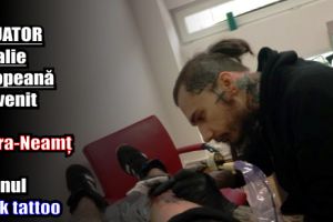 Un tatuator de talie europeană a revenit la Piatra-Neamţ la 13ink tattoo