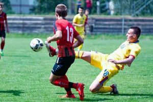 Suceveanul Sebastian Nechita a fost titular în reprezentativa Under 15 a României în meciul ...