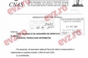 Document  bombă! Casa de Sănătate a ştiut din 2009 că sistemul informatic este la pământ