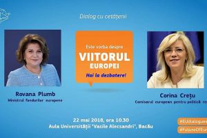 Programul comisarul european Corina Creţu în Bacău