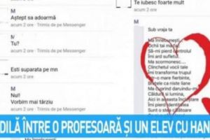 Ce mesaje erotice îi trimitea profesoara perversă din Tulcea iubitului său elev noaptea la ora unu ...