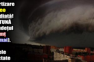 Avertizare meteo imediată! FURTUNĂ în judeţul Neamţ (19 mai). Vezi zonele afectate