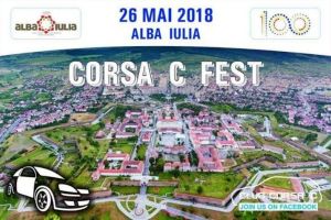 Sâmbătă, 26 Mai 2018: CORSA C FEST, ediţia I. Maşini frumoase, concursuri, premii surpriză şi voie bună la Alba Iulia