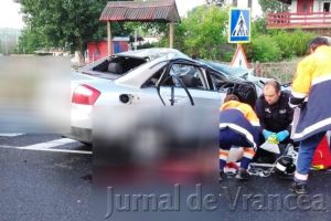FOTO-ULTIMĂ ORĂ: Tânăr de 24 de ani din Vrancea, MORT într-un accident rutier