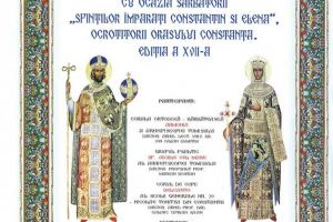 Procesiunea cu moastele Sfintilor Pantelimon, Epictet si Astion de ziua Sf. Imparati Constantin si Elena, ocrotitorii spirituali ai Constantei 