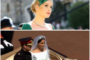 EA a fost cea mai sexy prezenta de la nunta Printului Harry cu Meghan. Cine e tanara cu tinuta verde care a atras TOATE privirile: