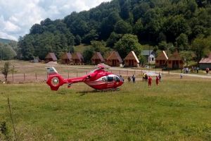 Accident pe DN 1: Un motociclist care venea spre Oradea, în stare gravă, din cauza vitezei