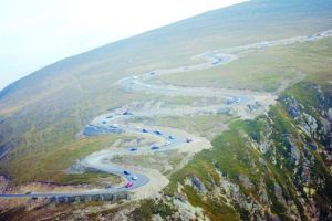 S-a redeschis circulaţia pe şoseaua Transalpina