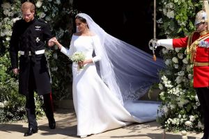 Nunta regală. Rochia de mireasă a prinţesei Megan a costat 278.000 de lire sterline