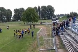 SSC Farul, la un punct de promovare: Emotii mari! Au asteptat pe gazon finalului meciului de la Modelu. Sapte minute cat o viata!