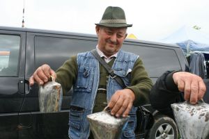 Un bărbat din Poienile Zagrei face ca turma să sune precum o orchestră cu instrumente acordate