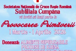 FOTO: Subfiliala Crucea Rosie Cumpana lanseaza campania Provocarea Primaverii. Proiect local de colectare de alimente si produse de igiena pentru persoanele aflate in dificultate