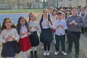 Mărţişoare handmade, realizate de elevii de la „Magheru”