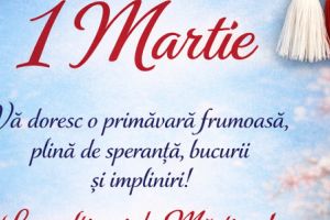 La mulţi ani şi o primăvară frumoasă vă urează preşedintele Consiliului Judeţean Tulcea, Horia Teodorescu
