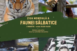 Ziua Mondială a Faunei Sălbatice, sărbătorită la Grădina Zoologică Braşov. Activităţi educative, interactive şi practice pentru copii