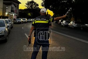 Târgoviştean cu mandat european de arestare prins în municipiu, după ce a refuzat să oprească la un control de rutină
