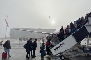 Aeroportul Braşov şi-a crescut traficul în februarie cu 140%, faţă de anul trecut. Peste 38.000 de pasageri