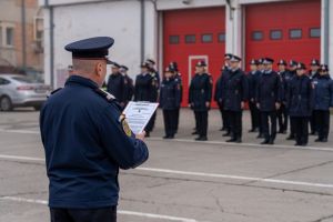 Salvatori ISU Delta Tulcea,  inaintati in grad inainte de termen