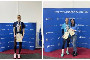 Atletism/ CN de Sală, Seniori şi U23: Federica Apostol şi Ramona Verman, super-mărţişoare!
