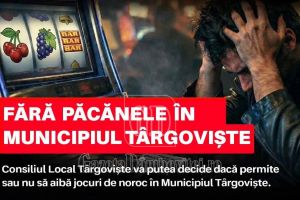 USR Târgovişte a depus un proiect de hotărâre pentru închiderea tuturor “păcănelelor” din municipiu