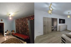 Cum arată o renovare fără surprize în Sibiu? Exemplul Cristinei care a transformat un apartament de 40 de mp cu 25.112 euro