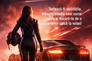 Eleganţă şi adrenalină, în parcarea Coresi Business Campus, la primul eveniment de motorsport dedicat exclusiv femeilor, pe 8 martie
