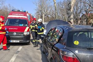 Slobozia: Accident rutier pe bulevardul Chimiei