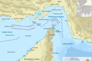 Zeci de nave franceze, blocate in stramtoarea Ormuz din cauza tensiunilor regionale