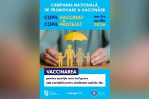 Copil vaccinat = copil protejat: DSP Constanta lanseaza o campanie majora de informare privind imunizarea in martie si aprilie 2026
