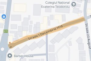Târgu Jiu: Lucrări de reparaţii pe strada 1 Decembrie 1918