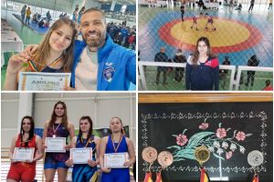 Performanţă remarcabilă: Sportivă din Bihor, campioană naţională la lupte şcolare U17 (FOTO)