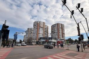Lucrări la intersecţia Tic Tac pentru punerea în funcţiune a noilor semafoare din sistemul de management al traficului