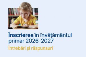 FOTO: Inscrierea copiilor in clasa pregatitoare pentru anul scolar 2026 - 2027. Informatii esentiale pentru parinti 