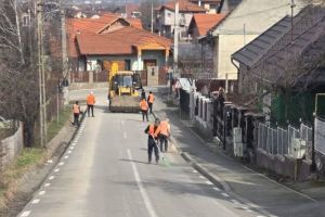 Lucrări edilitare în Sângeorgiu de Mureş
