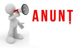 ANUNŢ licitaţie publică