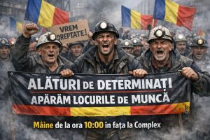 Se anunţă un mare protest al minerilor în faţa CEO!