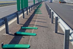 Rafalele puternice au afectat A7. Panourile antiorbire, înlocuite pe cheltuiala constructorului