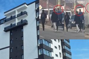 De Mezzo, surprins ieşind din blocul cu penthouse-ul despre care spune că nu-l are. De cine era însoţit primarul Slatinei/ VIDEO