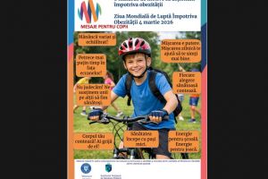 8 miliarde de motive sa actionam: Astazi este Ziua Mondiala de Lupta Impotriva Obezitatii